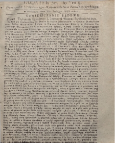 Dziennik Urzędowy Województwa Sandomierskiego, 1830, nr 9, dod. III