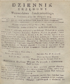 Dziennik Urzędowy Województwa Sandomierskiego, 1829, nr 35
