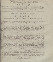 Dziennik Urzędowy Województwa Sandomierskiego, 1829, nr 42, dod. 2