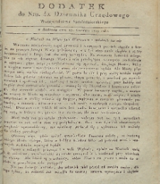 Dziennik Urzędowy Województwa Sandomierskiego, 1829, nr 52, dod.
