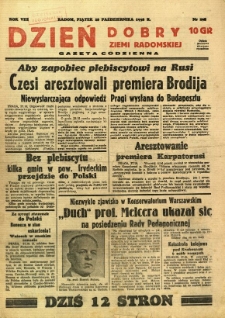 Dzień Dobry Ziemi Radomskiej, 1938, R. 8, nr 298