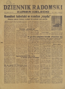 Dziennik Radomski : Kurier Kielecki, 1945, R. 6, nr 5