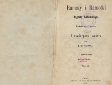 Ramoty i ramotki Augusta Wilkońskiego. T. 4