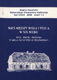 Biuletyn Kwartalny Radomskiego Towarzystwa Naukowego, 2002, T. 37, z. 1-4