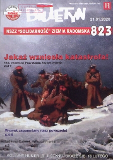 Biuletyn NSZZ "Solidarność" Ziemia Radomska, 2020, nr 823