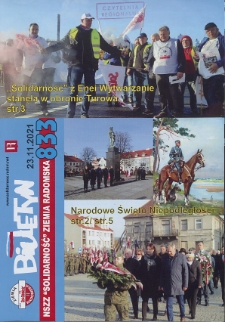 Biuletyn NSZZ "Solidarność" Ziemia Radomska, 2021, nr 833