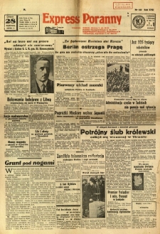 Express Poranny, 1938, R. 17, nr 116
