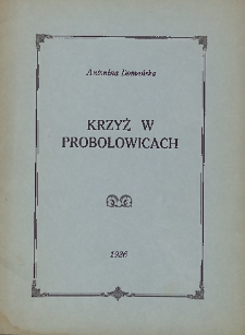 Krzyż w Probołowicach