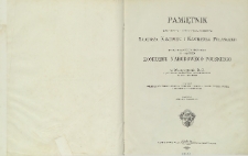 Pamiętnik wzniesienia i odsłonięcia pomników Tadeusza Kościuszki i Kazimierza Pułaskiego tudzież połączonego z tą uroczystością pierwszeko Kongresu Narodowego Polskiego w Waszyngtonie, D.C., stolicy Stanów Zjednoczonych Ameryki Północnej w maju 1910 roku, poprzedzony krotkim zarysem historycznym emigracyi i rozwoju polonii amerykańskiej i ozdobiony illustracyami