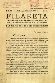 Filareta, 1926, R. 3, nr 2