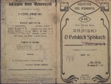 Zapiski o polskich spiskach i powstaniach. Cz. 8