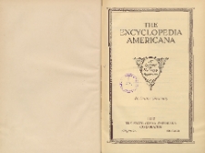 The Encyclopedia Americana : a library of universal knowledge : in 30 vol. Vol. 28, Venice to Wasmann Erich