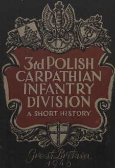 A short history of the Third Polish Carpathian Infantry Division
