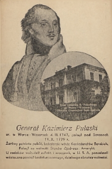 [Generał Kazimierz Pułaski]