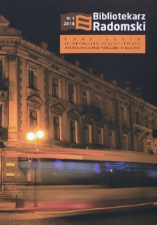 Bibliotekarz Radomski, 2018, nr 3