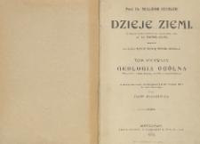 Dzieje ziemi. T. 1, Geologia ogólna