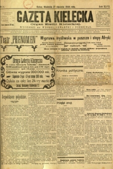 Gazeta Kielecka, 1918, R. 47, nr 11