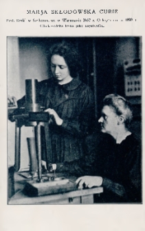 Marja Skłodowska Curie [3]