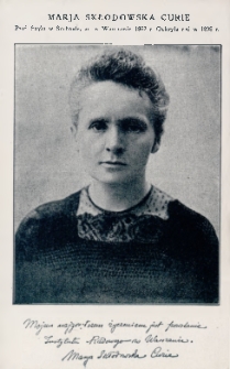 Marja Skłodowska Curie [5]