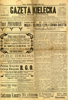 Gazeta Kielecka, 1918, R. 47, nr 14