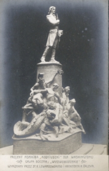 Projekt pomnika "Kościuszki" dla Washingtonu