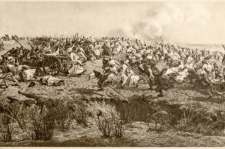 [Bitwa pod Racławicami : Atak kosynierów na baterię rosyjską pod przewództwem Bartosza Głowackiego, Świstackiego i Gwizdzickiego]