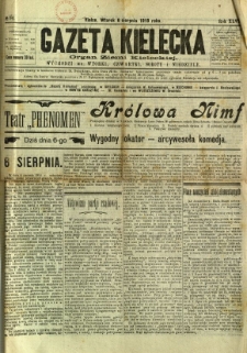 Gazeta Kielecka, 1918, R. 47, nr 94