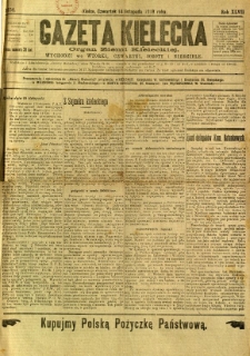 Gazeta Kielecka, 1918, R. 47, nr 154
