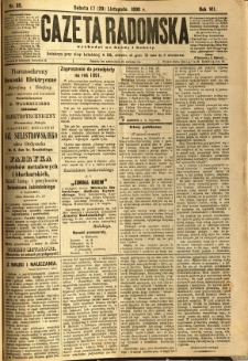 Gazeta Radomska, 1890, R. 7, nr 95