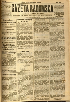 Gazeta Radomska, 1890, R. 7, nr 95
