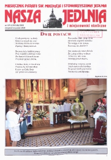Nasza Jedlnia i miejscowości okoliczne, 2018, nr 8/9