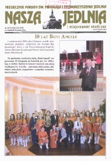 Nasza Jedlnia i miejscowości okoliczne, 2018, nr 10/11