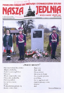 Nasza Jedlnia i miejscowości okoliczne, 2019, nr 10/11