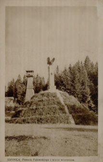 [Krynicca, pomnik Pułaskiego i wieża wietnicza]