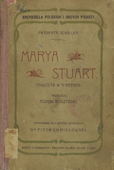 Marya Stuart : tragedya w 5 aktach