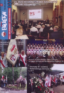 Biuletyn NSZZ "Solidarność" Ziemia Radomska, 2023, nr 844