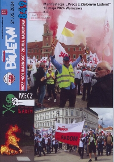 Biuletyn NSZZ "Solidarność" Ziemia Radomska, 2024, nr 849