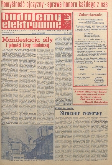 Budujemy Elektrownię : Gazeta Budowniczych Elektrowni "Kozienice”, 1977, nr 7