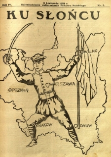 Ku Słońcu, 1928, R. 4, nr 3