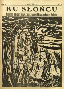 Ku Słońcu, 1930, R. 5, nr 8