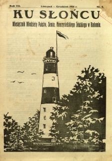 Ku Słońcu, 1931, R. 7, nr 2