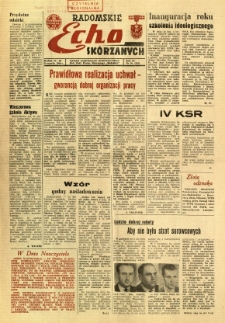 Radomskie Echo Sk&oacute;rzanych, 1966, R. 11, nr 30