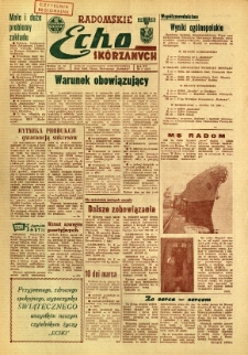 Radomskie Echo Sk&oacute;rzanych, 1967, R. 12, nr 8