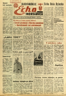 Radomskie Echo Sk&oacute;rzanych, 1967, R. 12, nr 17