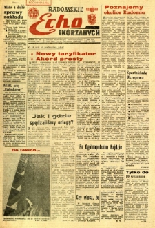 Radomskie Echo Sk&oacute;rzanych, 1967, R. 12, nr 21