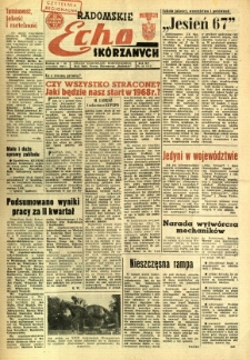 Radomskie Echo Sk&oacute;rzanych, 1967, R. 12, nr 26