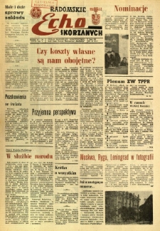 Radomskie Echo Sk&oacute;rzanych, 1967, R. 12, nr 28