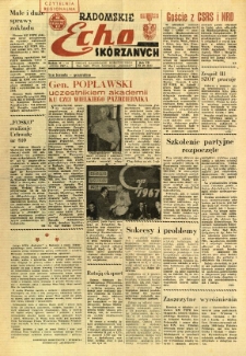 Radomskie Echo Sk&oacute;rzanych, 1967, R. 12, nr 29