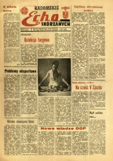 Radomskie Echo Sk&oacute;rzanych, 1968, R. 13, nr 9