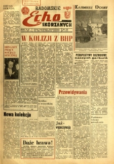 Radomskie Echo Sk&oacute;rzanych, 1968, R. 13, nr 18